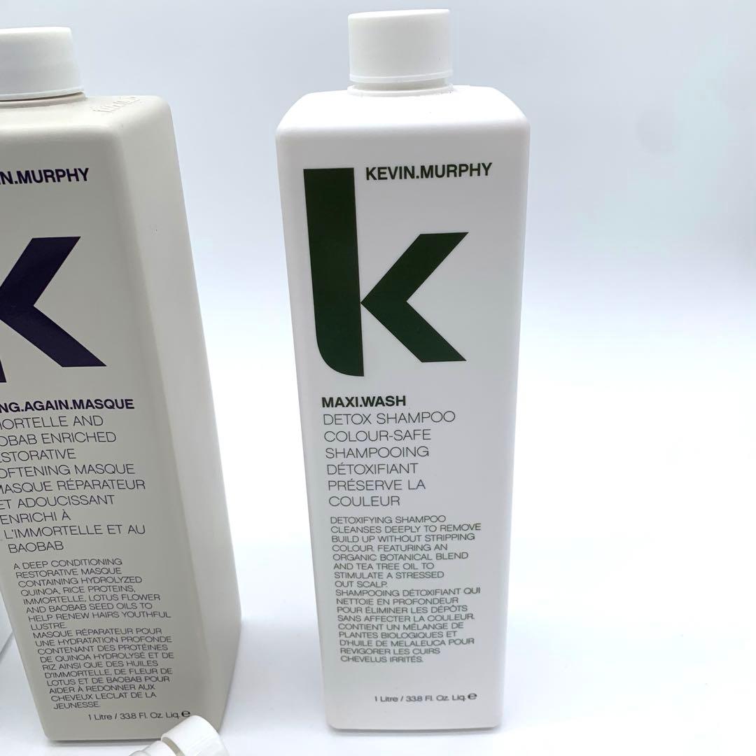 【新品未使用品！】ケビンマーフィー　シャンプー&トリートメント1ℓ まとめ売り