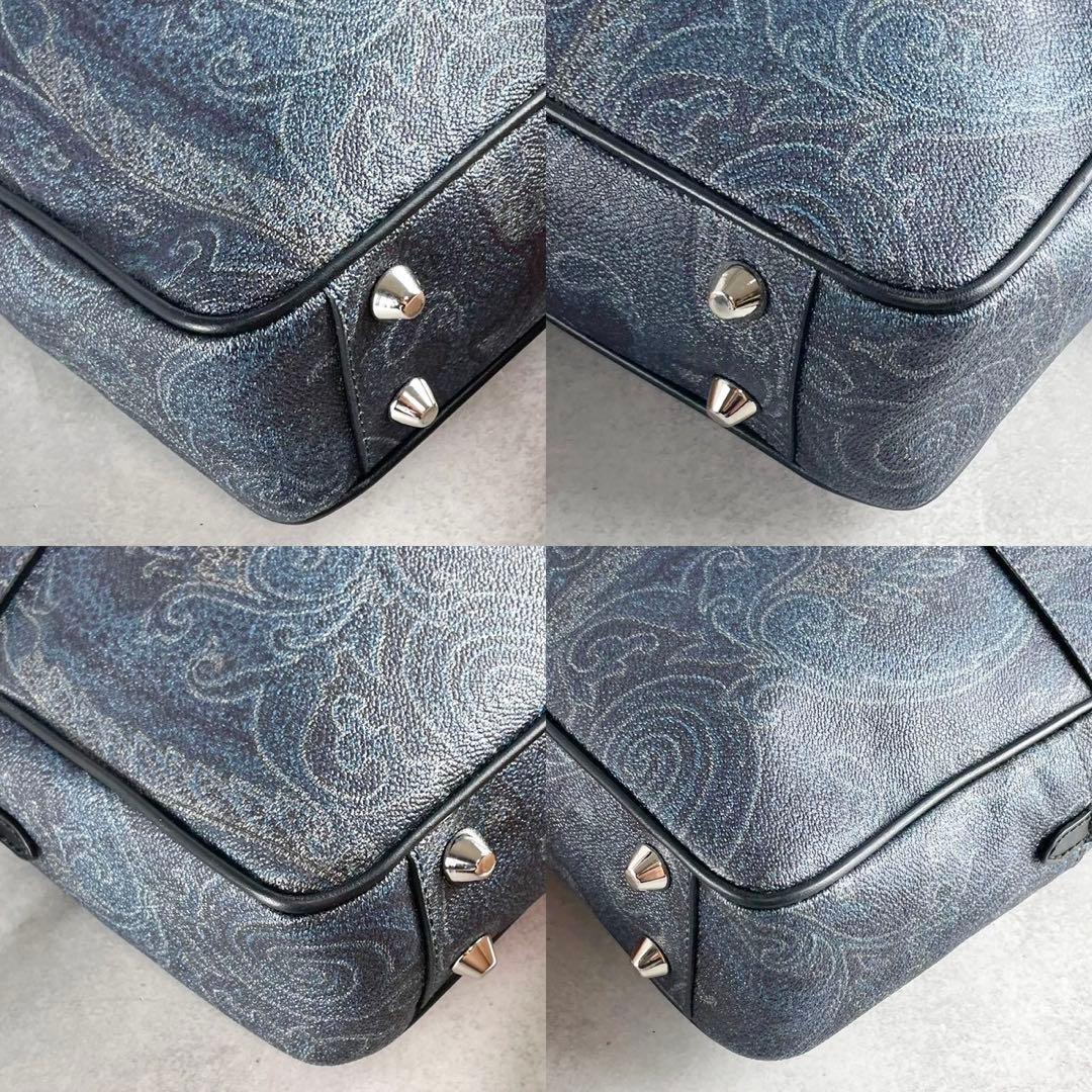 エトロ ペイズリー柄 ブリーフケース ビジネスバッグ 2way A4可