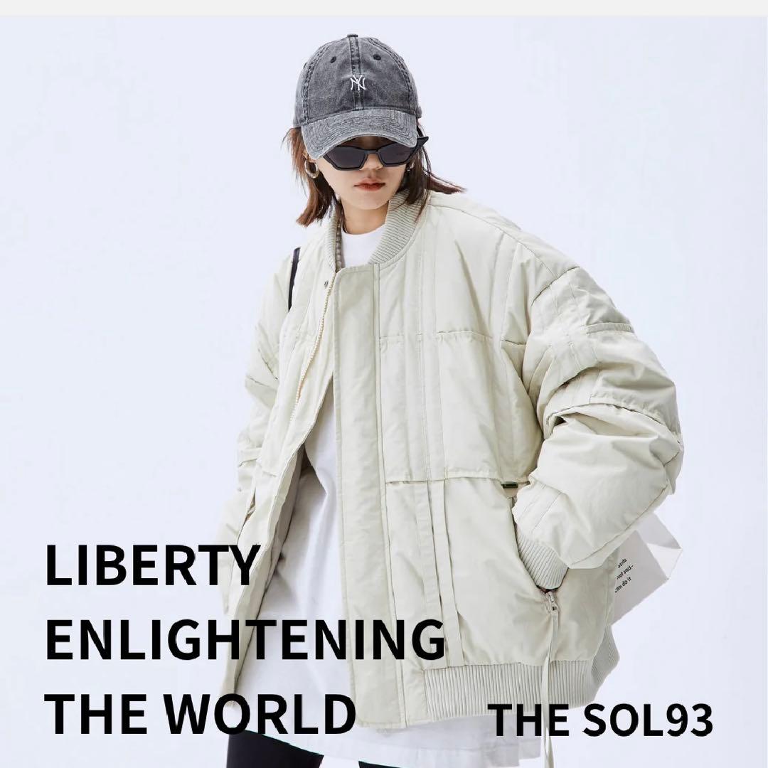 THE SOL93 アクセントジップアップジャケット　ブラック