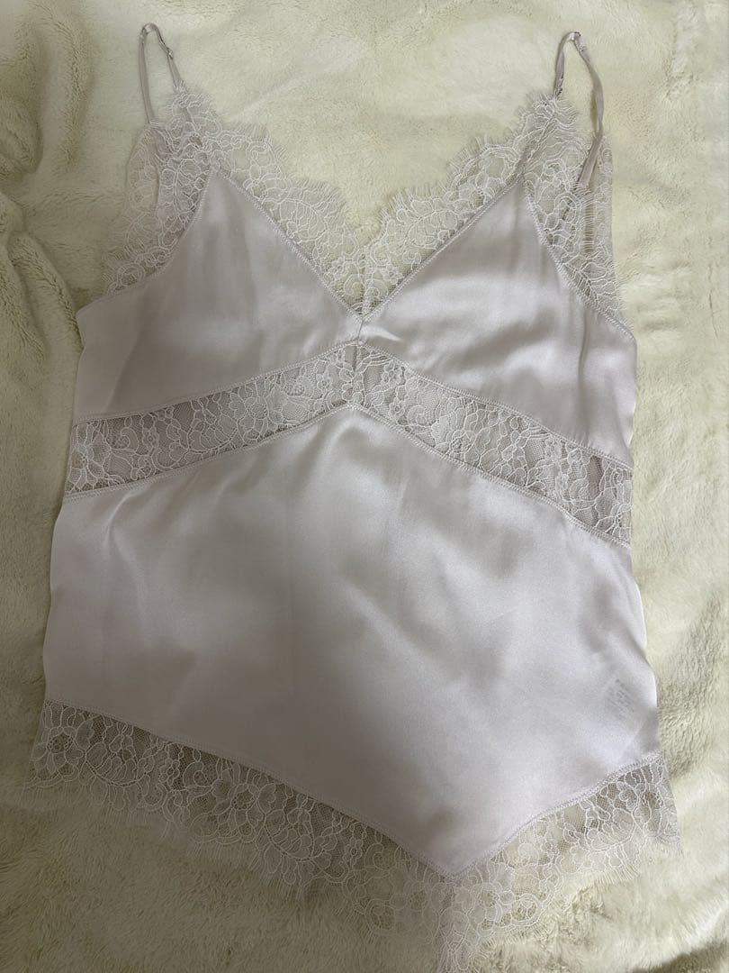 FRAY I.D フレイアイディー　サンドウィッシュシルクキャミ