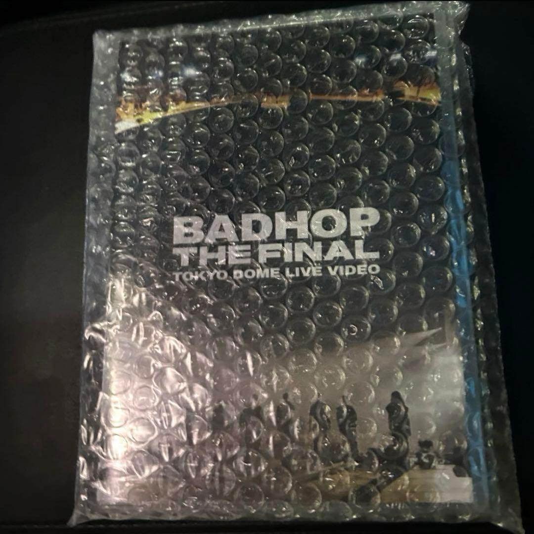 【BADHOP】東京ドーム 解散 LIVE DVD 新品未開封