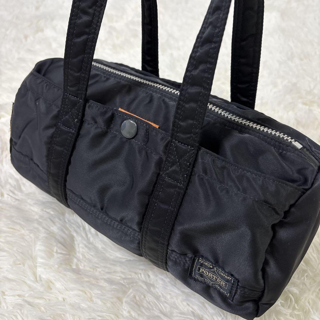 PORTER ポーター タンカー ミニボストンバッグ ドラムバッグ ブラック