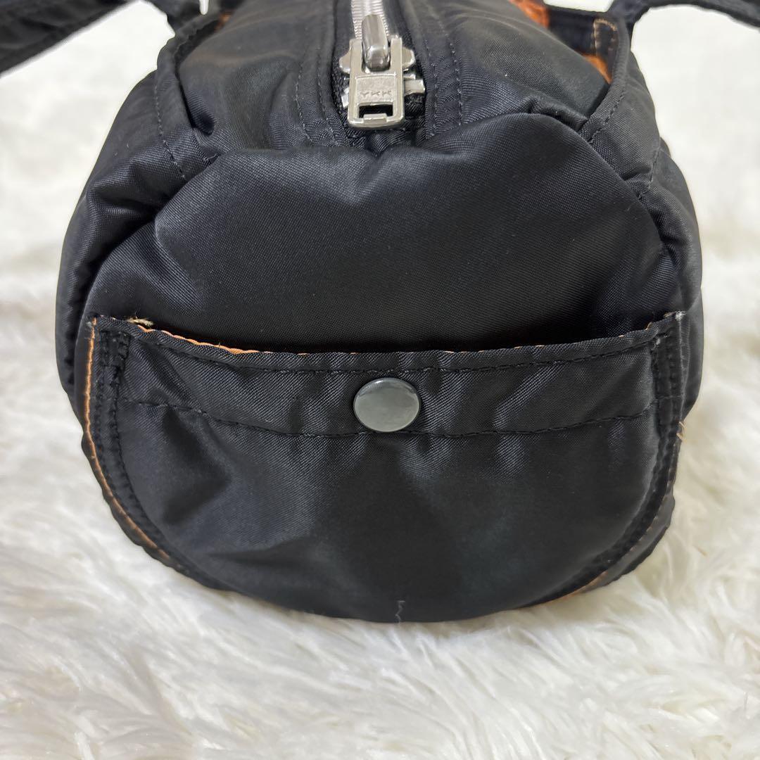 PORTER ポーター タンカー ミニボストンバッグ ドラムバッグ ブラック