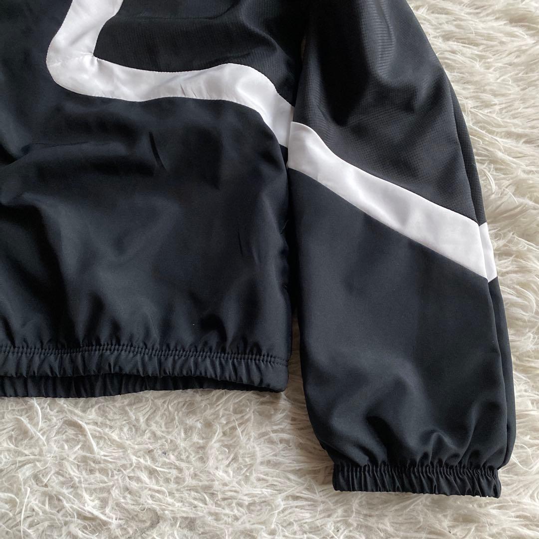 @NIKE ウーブン　上下セットアップ　L 黒　白