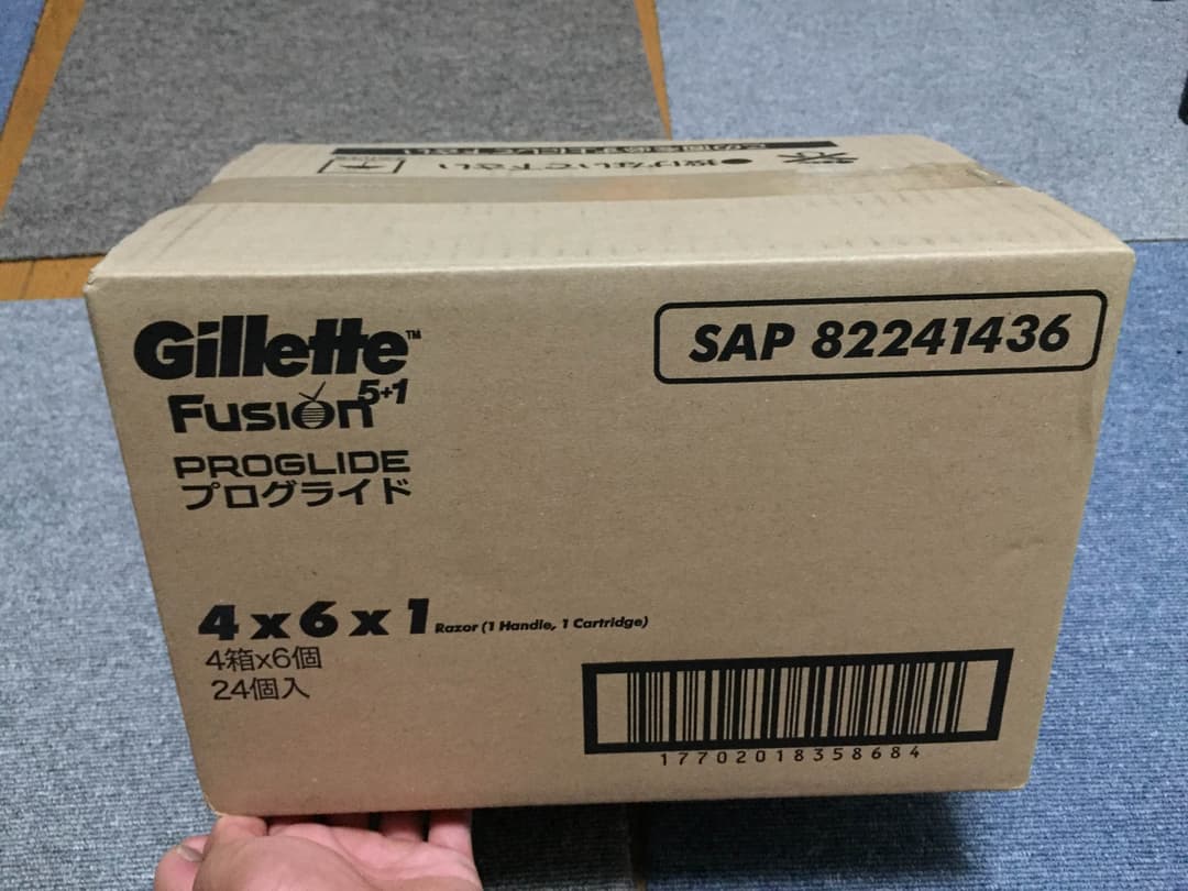 Gillett Fusion プログライド (カミソリ) お得！！