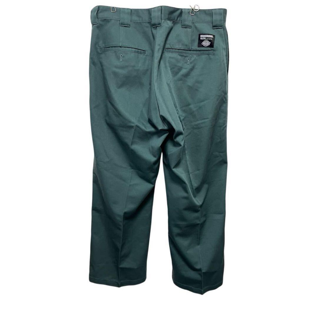 NEIGHBORHOOD x DICKIES ワイドパンツ Lサイズ グリーン