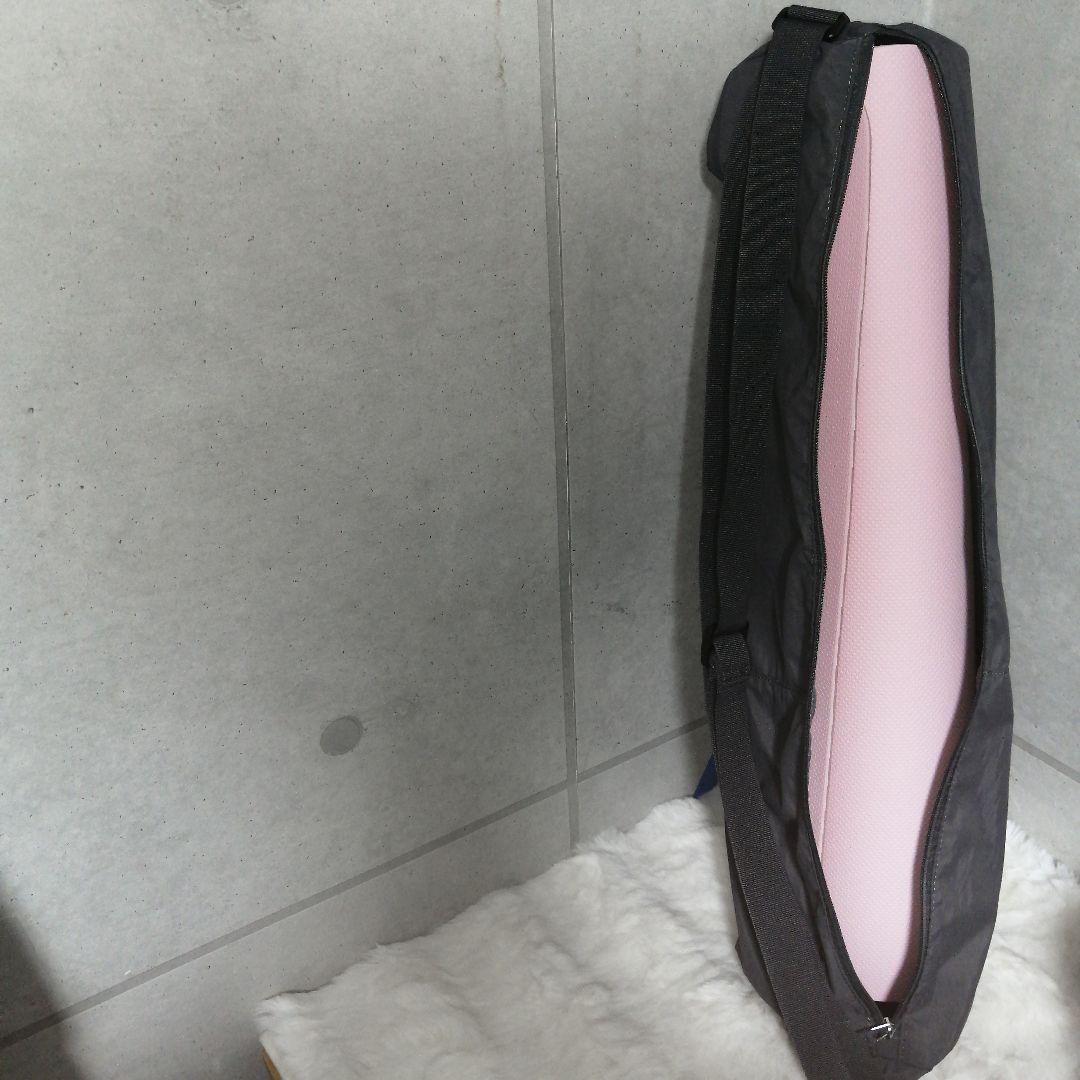 スカーラ ラバー製 ヨガマット 収納バッグ 2点セット ピンク SUKALA