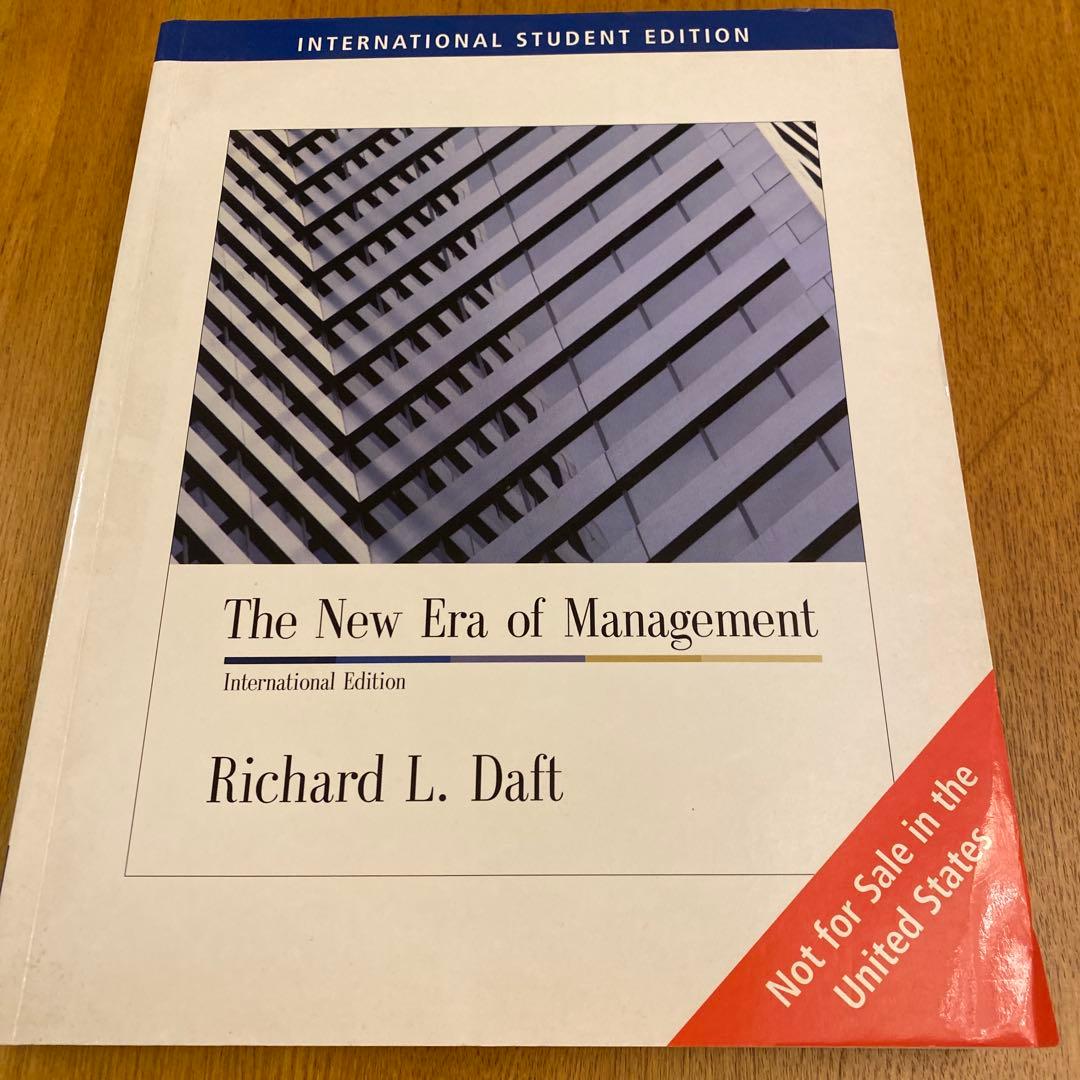 The New Era of Management 国際学生版