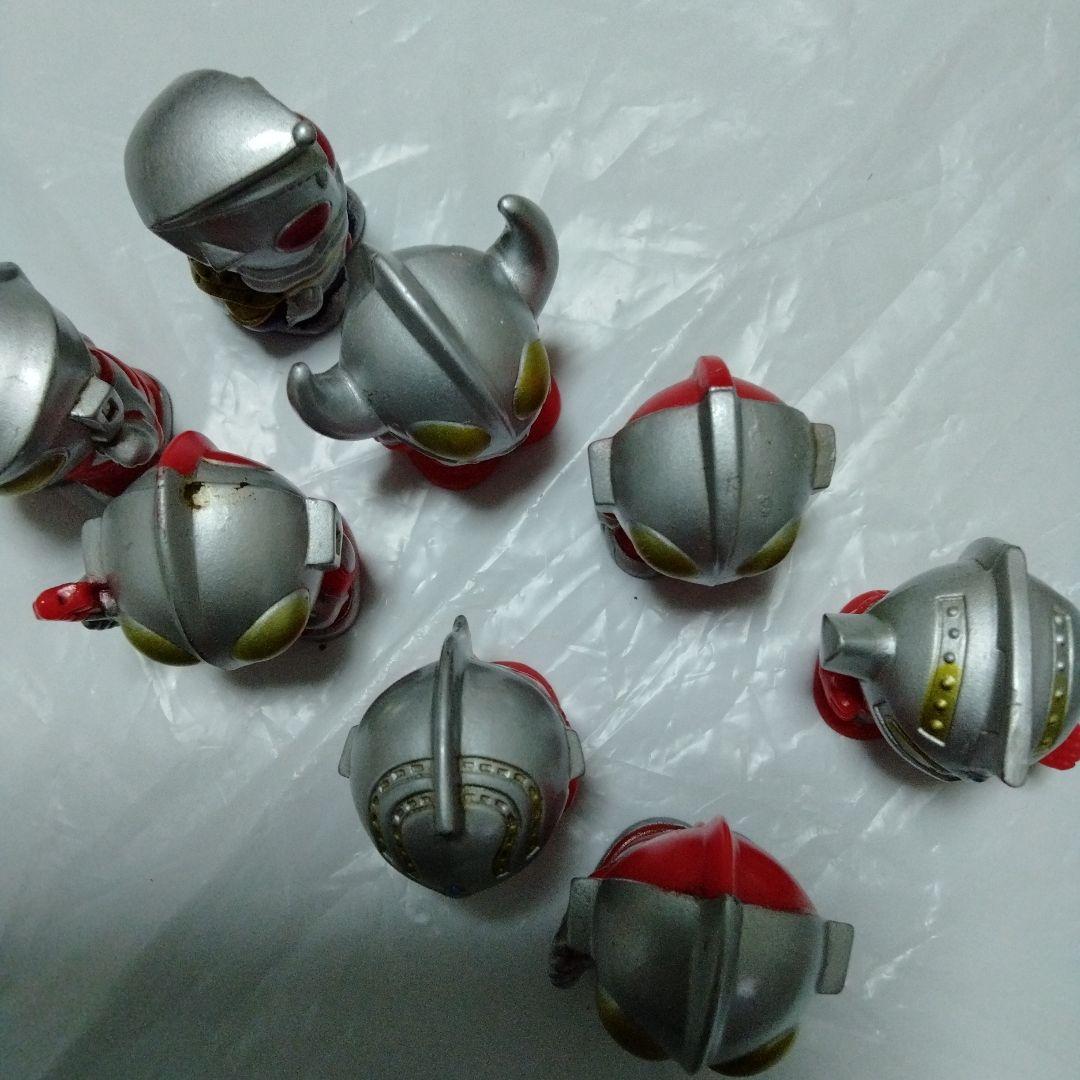 ウルトラシリーズ指人形1992カード付　4点 ウルトラマン セブン Ａ　ジャック