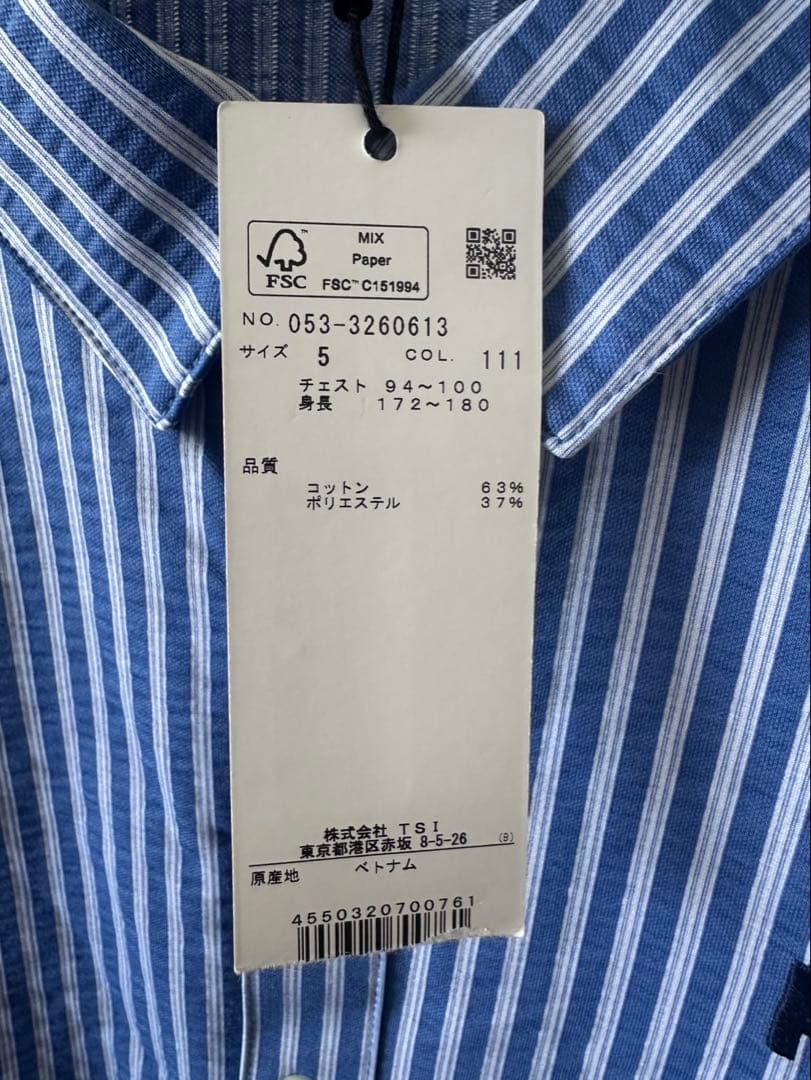 K653 パーリーゲイツ　半袖　ゴルフウェア　サイズ5 メンズウェア