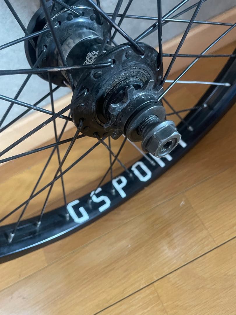 bmx ストリートホイール　20インチ　フリーコースター　左ドライブ