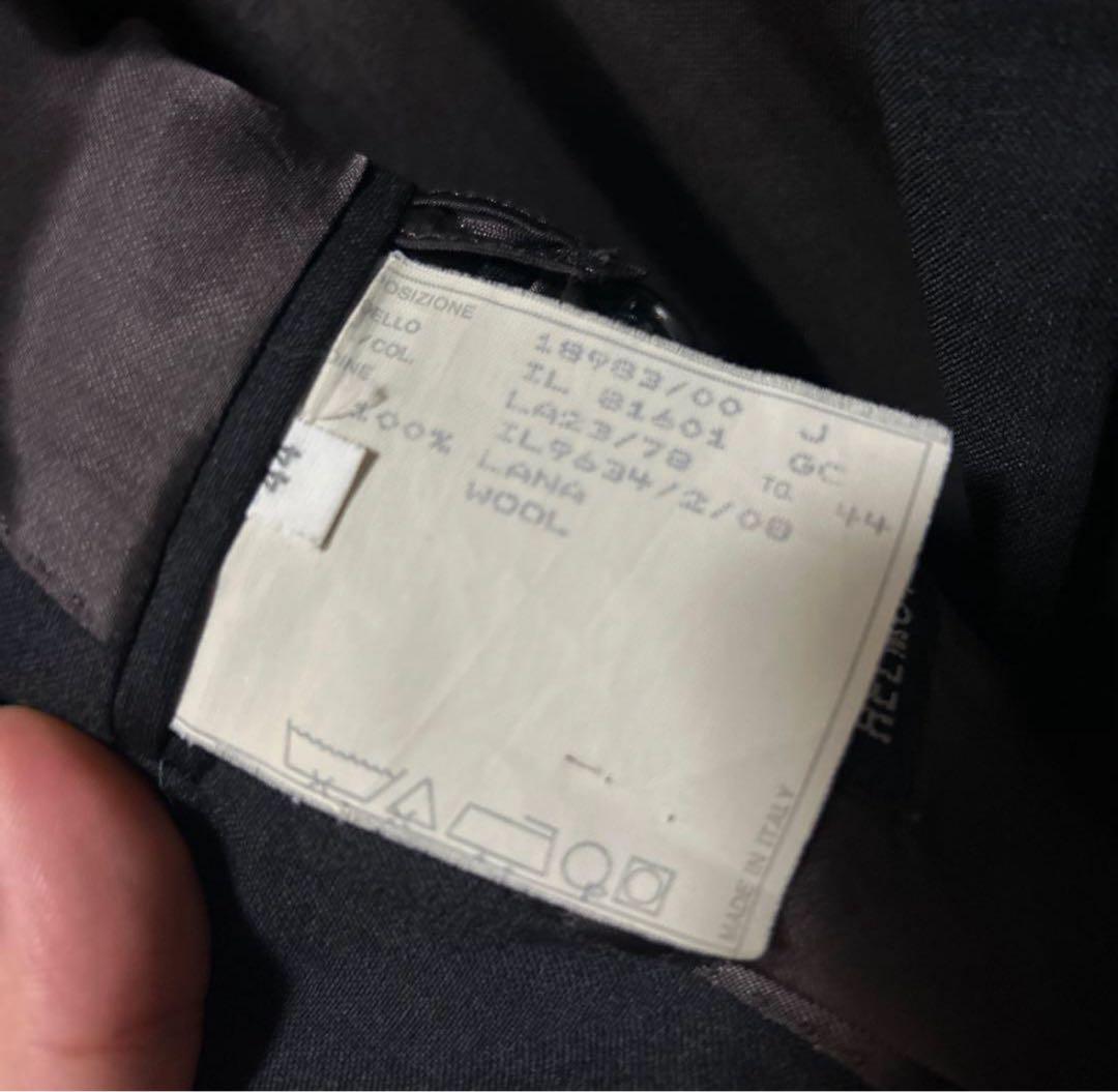 HELMUT LANG ブラック テーラードジャケット 44