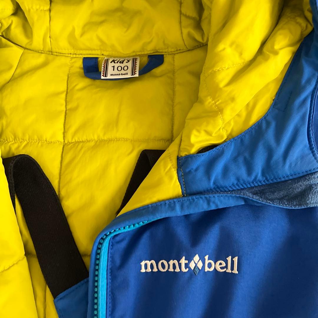 mont-bell パウダーカバーオール　ジャンプスーツ　キッズ　100