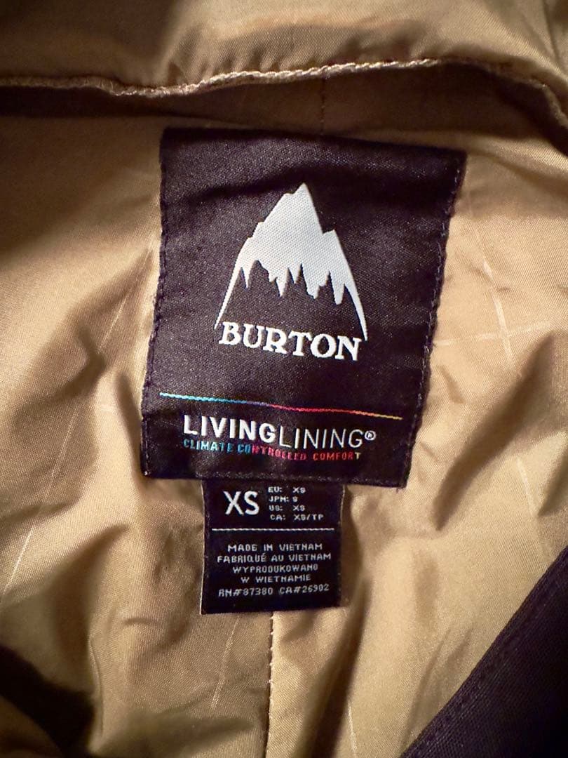 Burton スノーパンツ (サイズ: XS, Goretex)