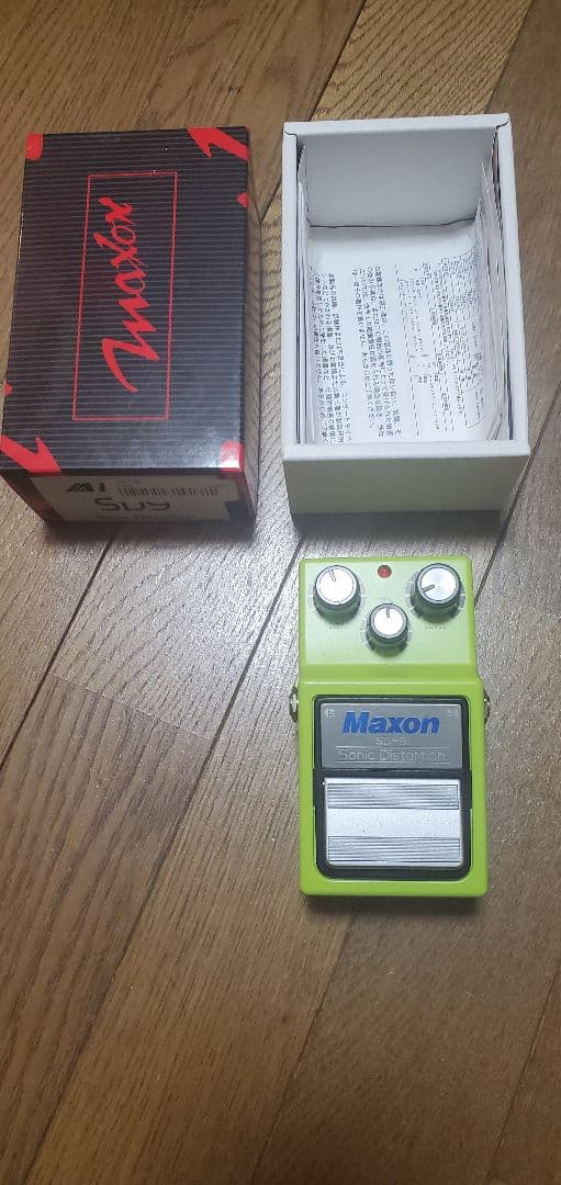 Maxon SD9 Sonic Distortion グリーン