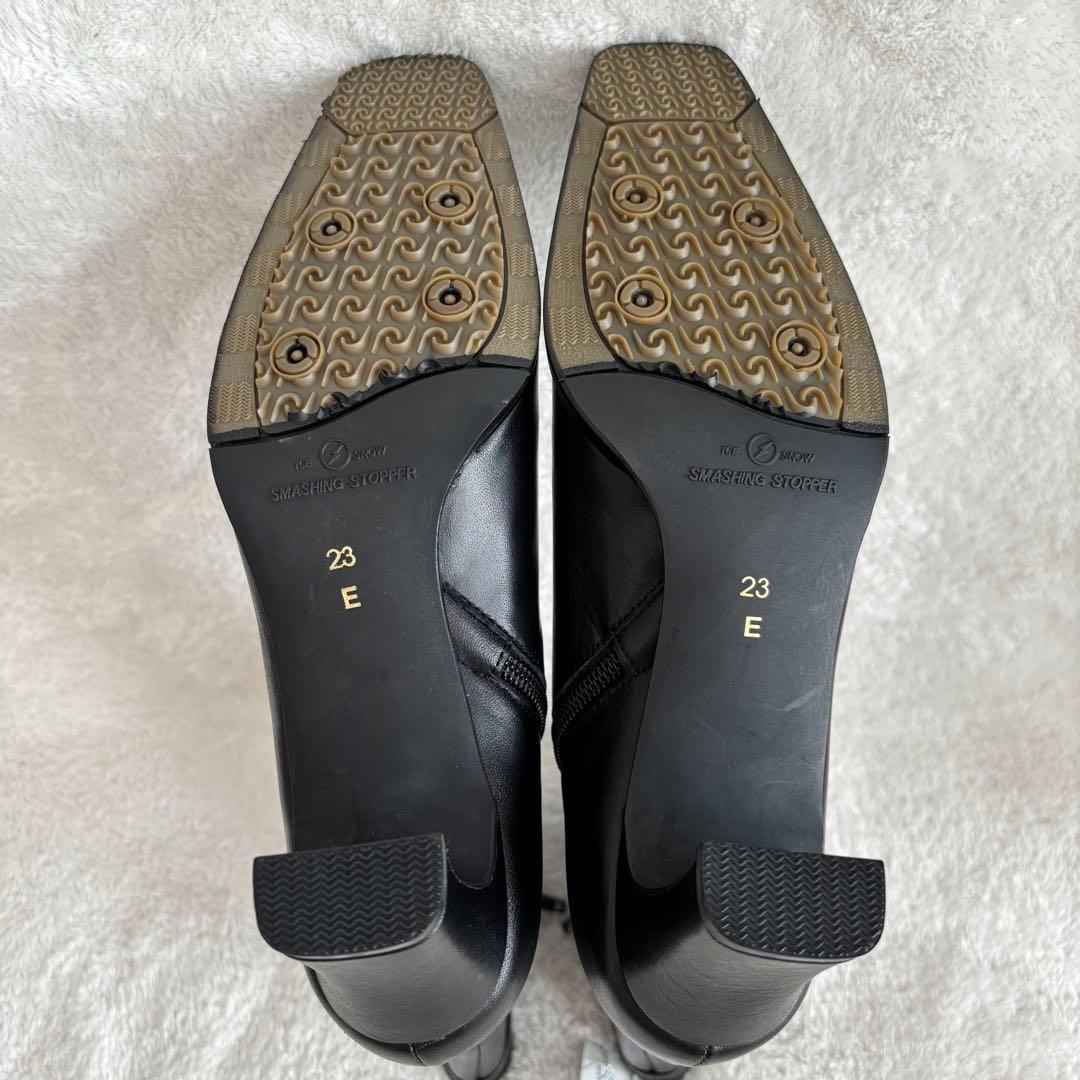 ✨️極美品✨️ BURBERRY バーバリー ショートブーツ レザー 23cm