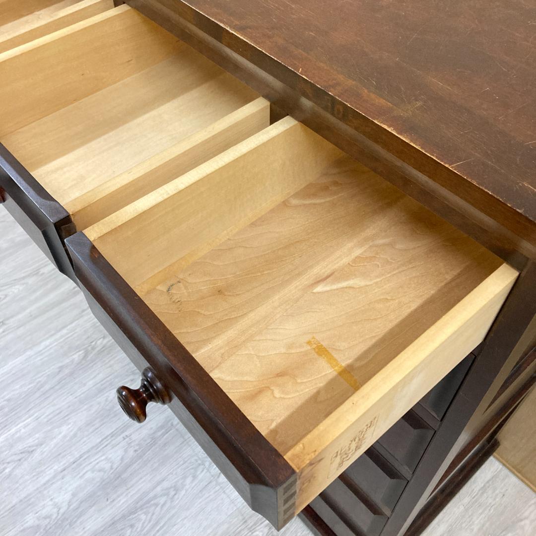 北海道民芸家具 整理箪笥 チェスト 樺材 和モダン 収納家具 北民