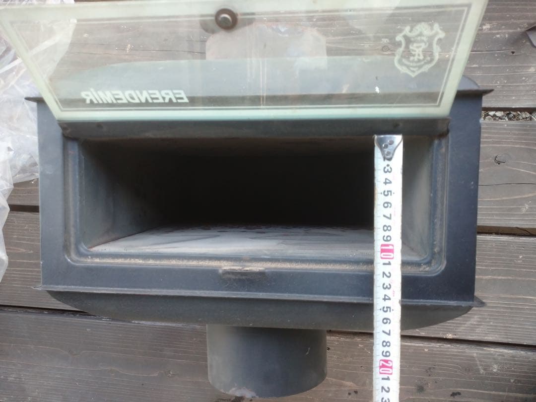 ERENDEMİR 薪ストーブ 煙突パイプ付き