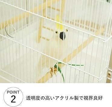 ★未開封品★バードケージ とりまる 鳥かごカバー アクリル 透明 防寒カバー