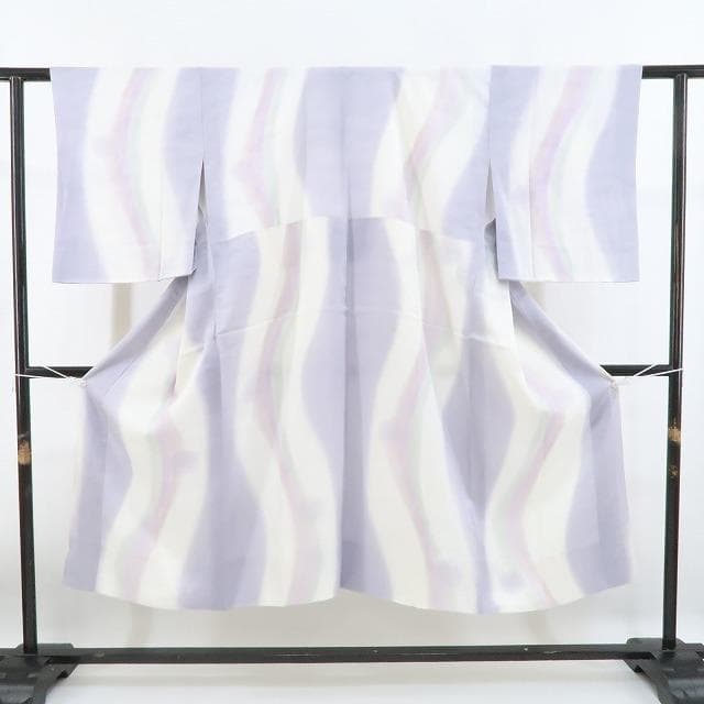 新品 さが美 友禅作家 千地泰弘 落款 天女 着物 仕付け糸付 長襦袢 5251