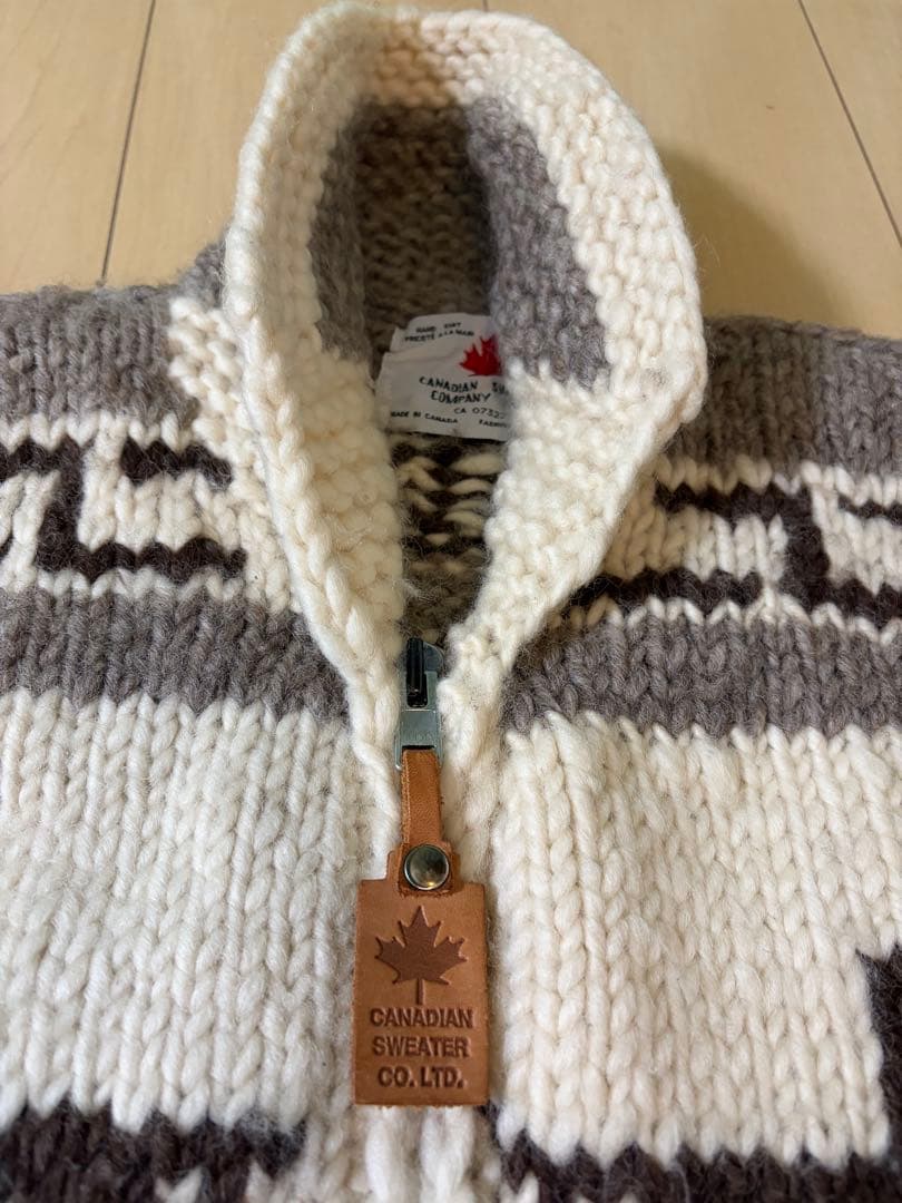 またセール！CANADIAN SWEATER COMPANY カウチンセーター