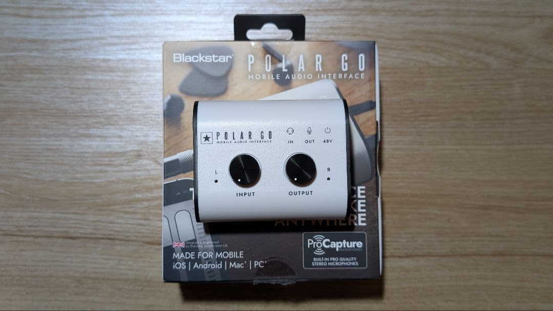 Blackstar POLAR GO オーディオインターフェイス