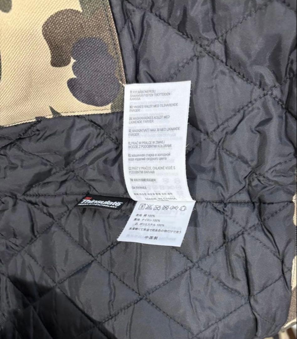 【専用】Carhartt WIP カーハート ダックカモフラージュ ベスト S