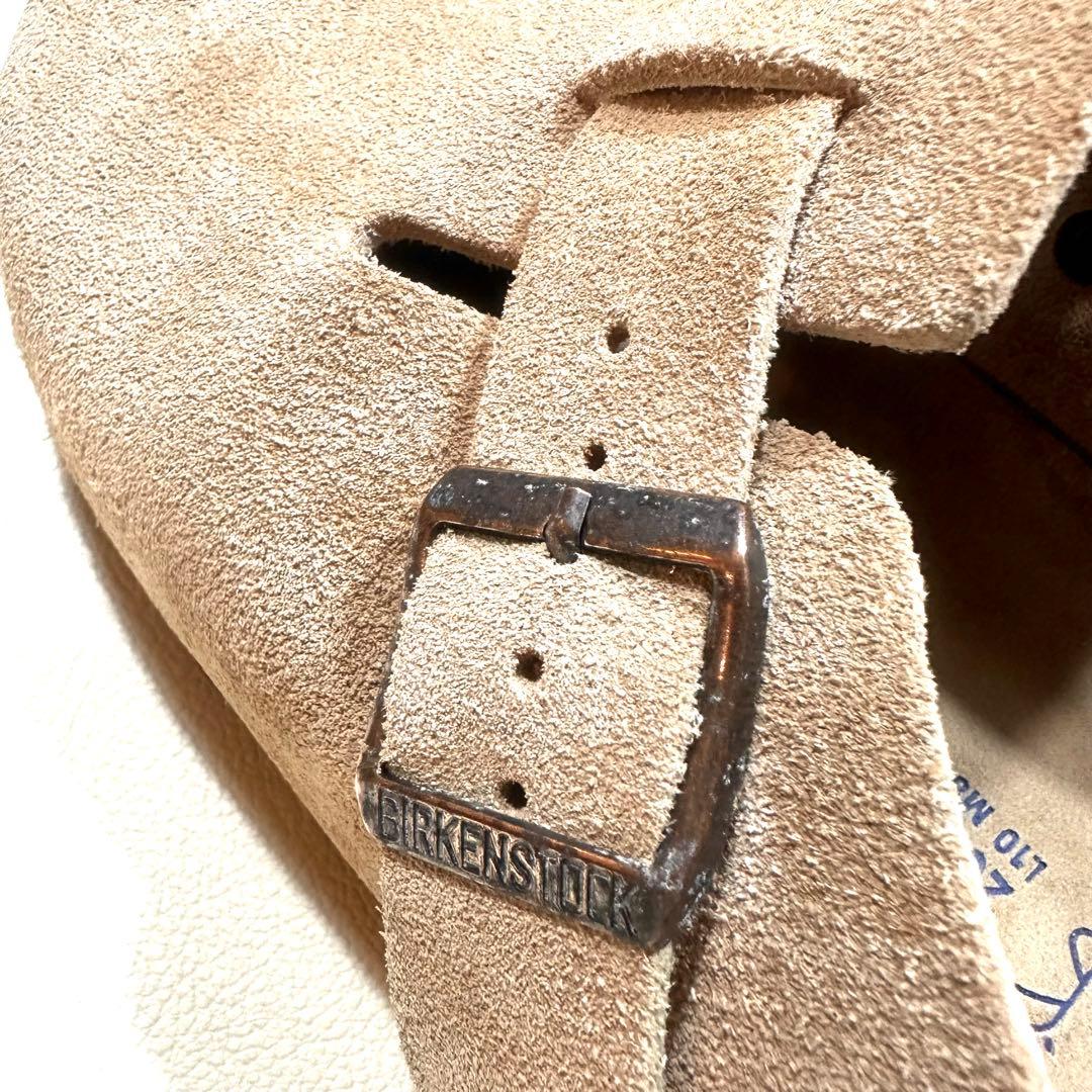 人気良品✨ビルケンシュトック 41 26.5 ボストン サボサンダル トープ