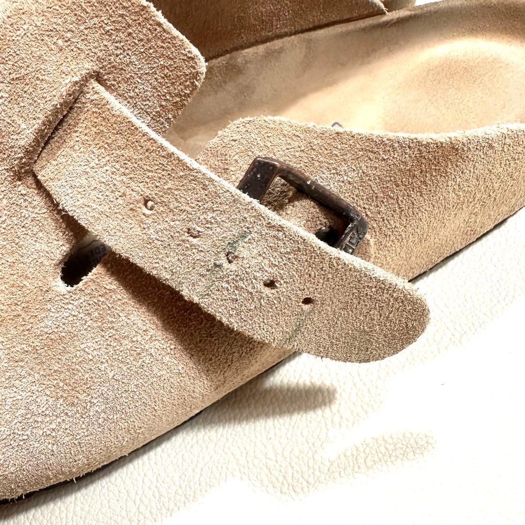 人気良品✨ビルケンシュトック 41 26.5 ボストン サボサンダル トープ