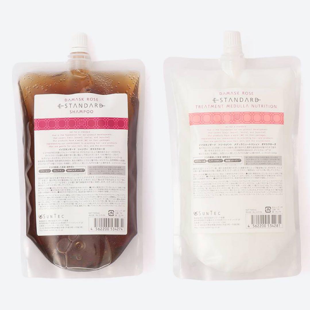イイスタンダード　ダマスクローズ　シャンプー+メデュラニュートリション500ml