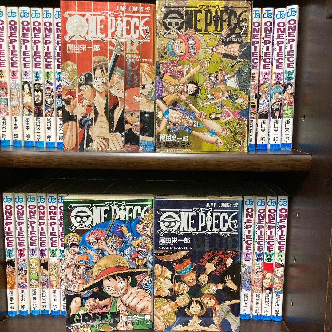 ONE PIECE 1巻〜80巻　86巻〜106巻　おまけ