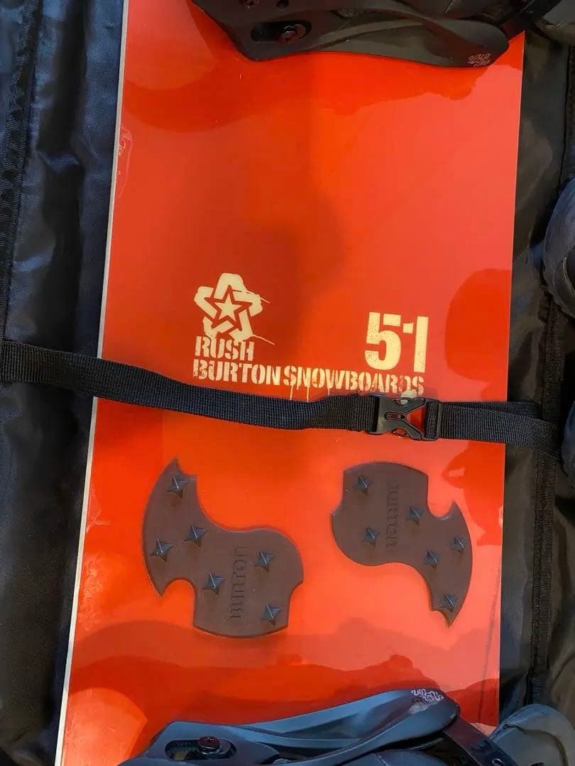 BURTON スノーボード151 ビンディング　リーシュコード　ケースセット