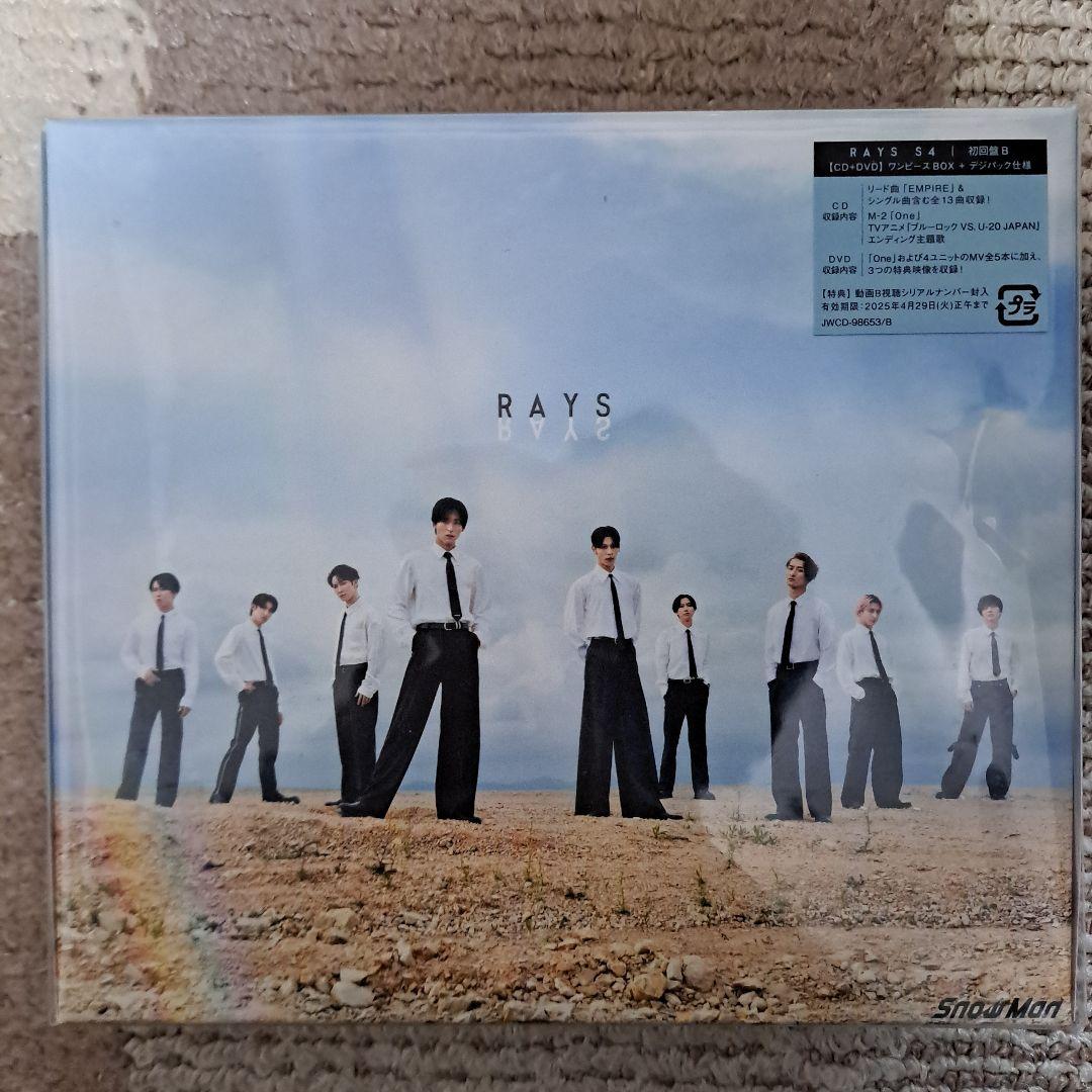  Man 4th ALBUM「RAYZ」 CD＋2DVD　3点セット