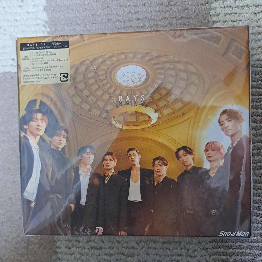  Man 4th ALBUM「RAYZ」 CD＋2DVD　3点セット