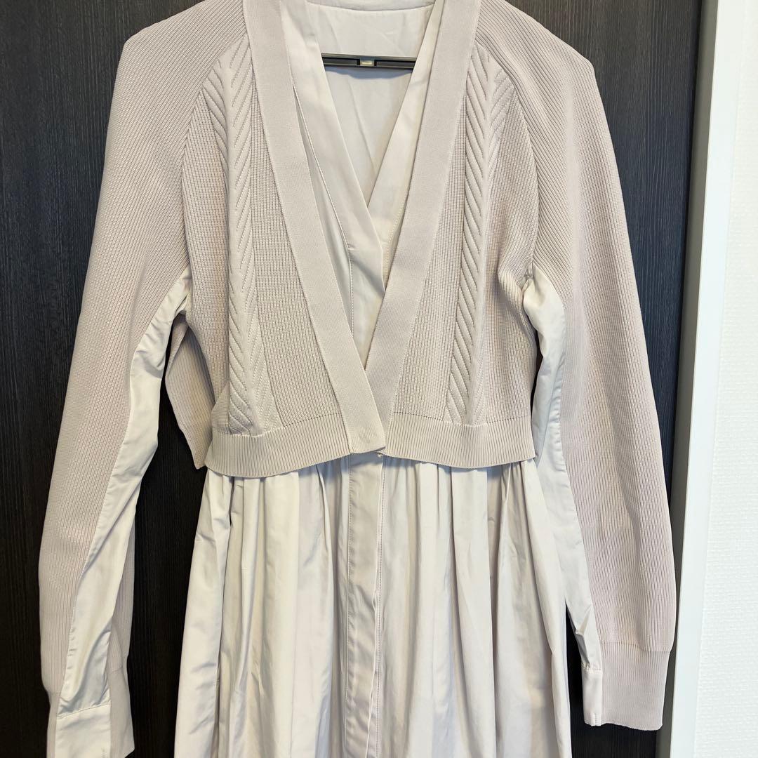 【新品】モラビト　プルミエ　長袖 シャツ　ニット　ワンピース