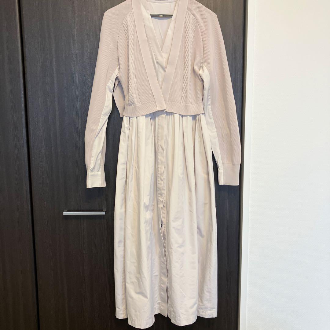 【新品】モラビト　プルミエ　長袖 シャツ　ニット　ワンピース