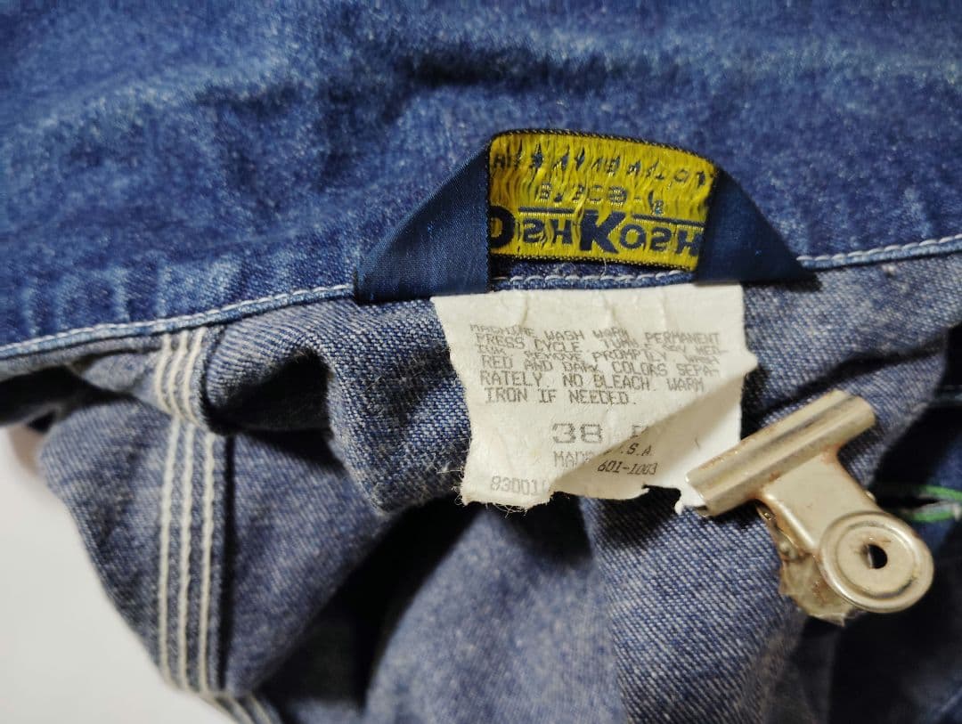 OshKoshオシュコシュデニムカバーオール サイズ38R USA製古着