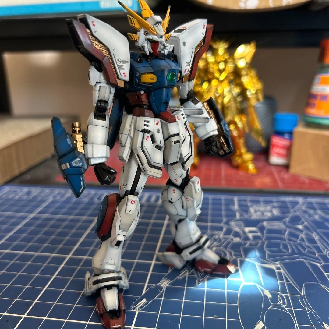RGシャイニングガンダム塗装完成品