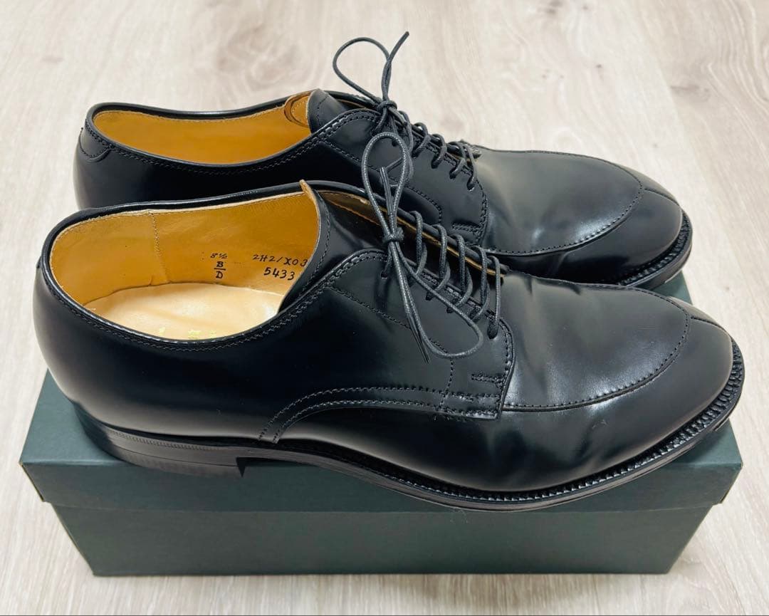 【美品】Alden 54331 ブラック コードバン　1/5までの限定価格！！