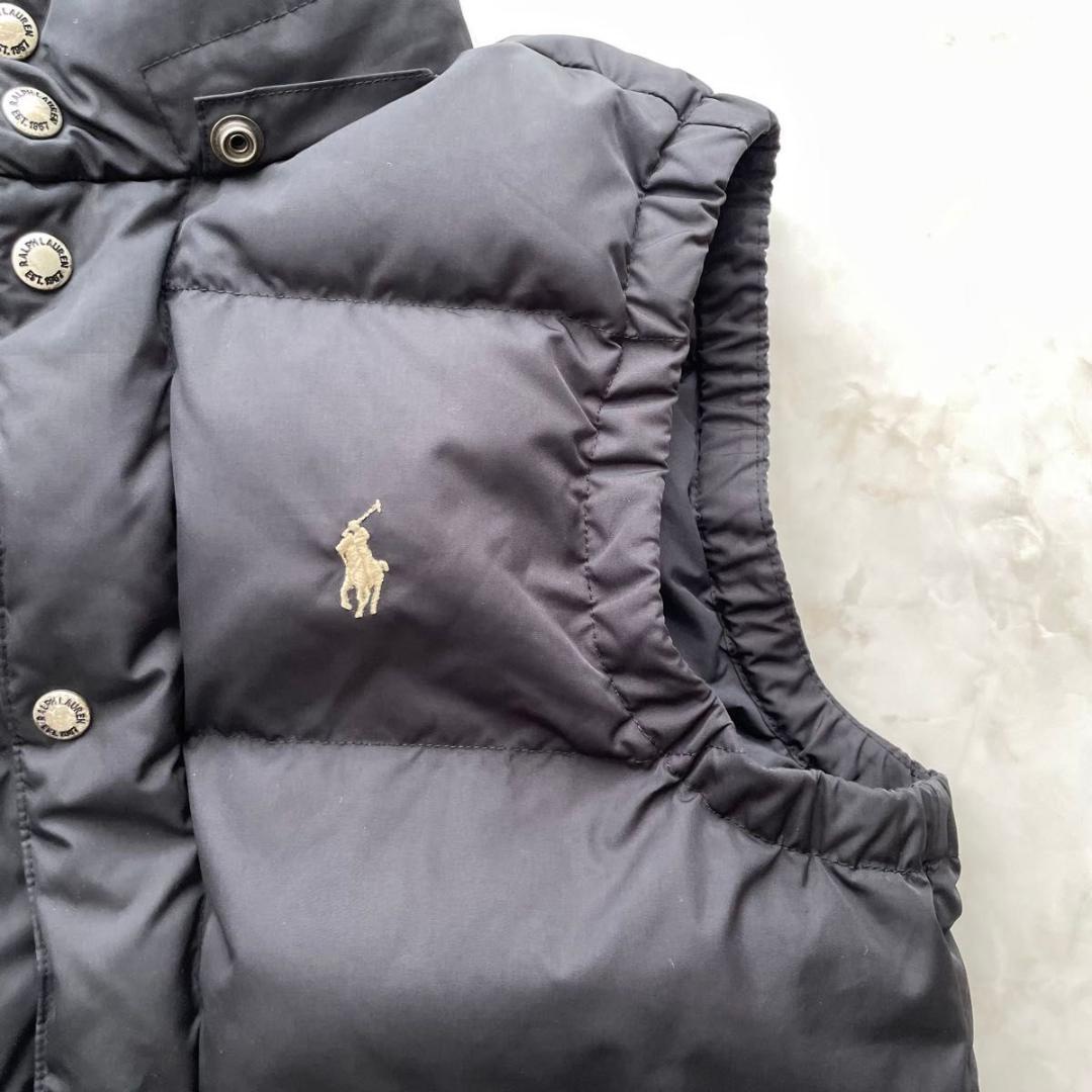 POLO RALPH LAUREN ダウンベスト　メンズ XS ポニー刺繍
