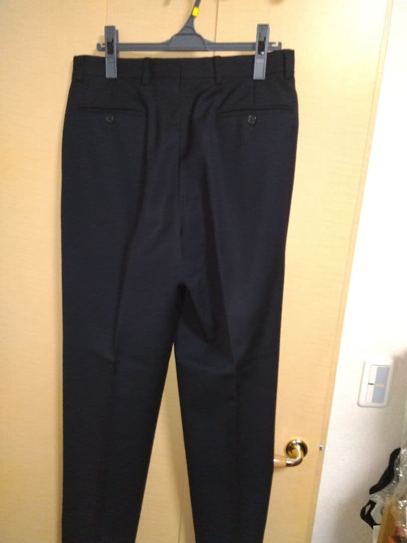 【美品】90s GIORGIO ARMANI　ワイドスラックス　ほぼ未使用品