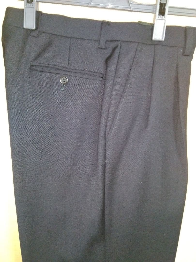 【美品】90s GIORGIO ARMANI　ワイドスラックス　ほぼ未使用品