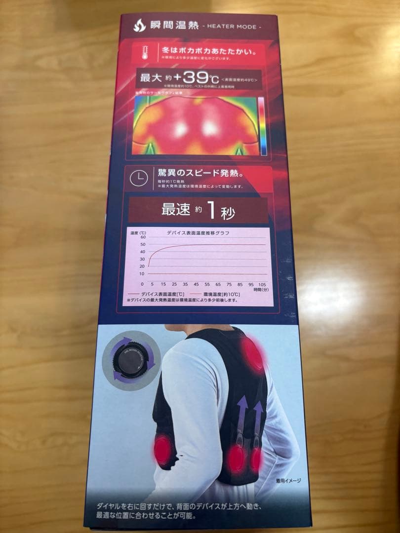 WindCore PROモデル 冷暖房服