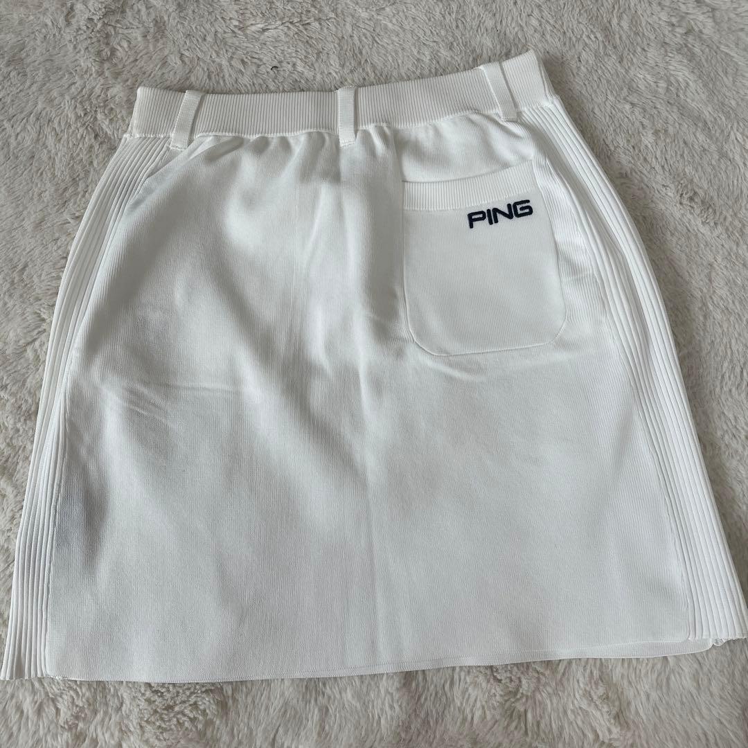 PING ホワイトジャケットとスカートセット