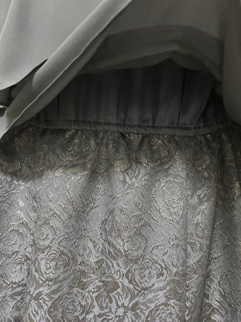 東京ソワール　マザーズドレス　ゲストドレス　カバーアップ付きワンピース9号