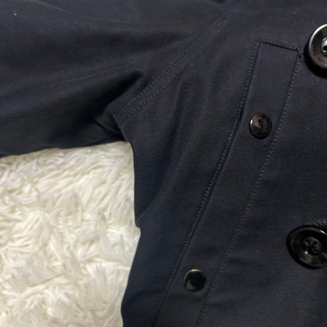 ラッドミュージシャン　モッズコート　N3-B ファー　ブラック　サイズ42