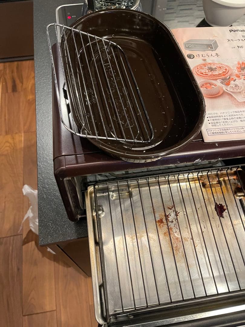 【中古品】Panasonic NF-RT1000 スモーク＆ロースター