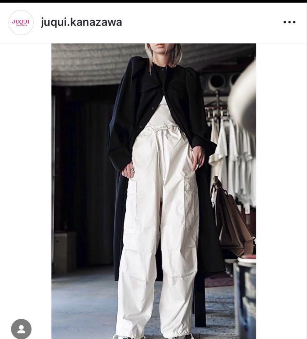 定価6万円弱　HYKE TYPE M-51 SHELL PANTS ホワイト