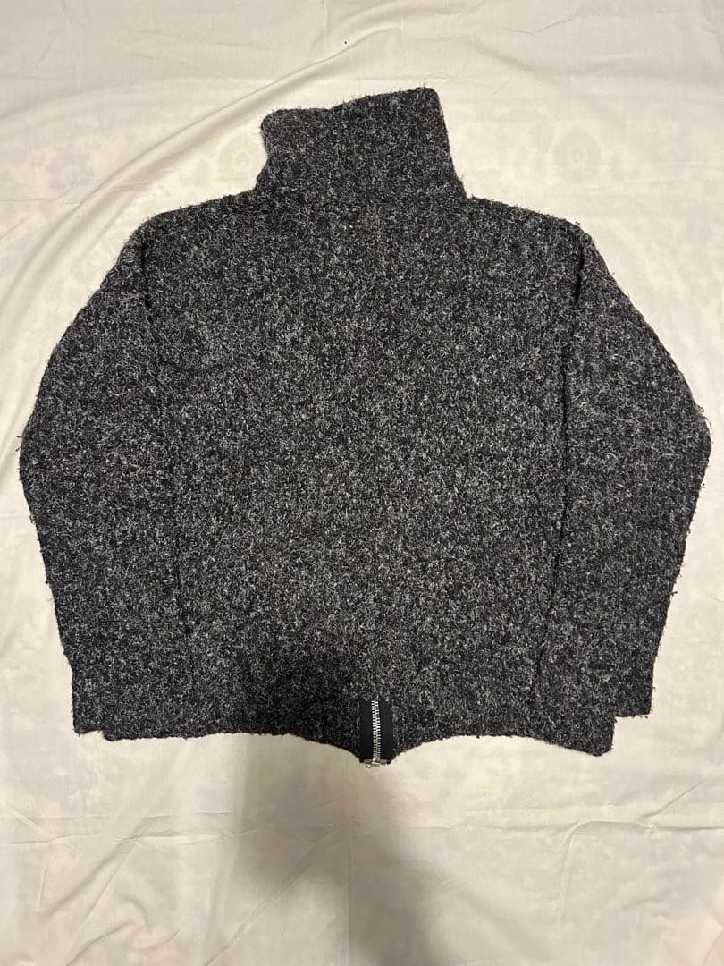 OUR LEGACY風　イタリア製 フルジップニット