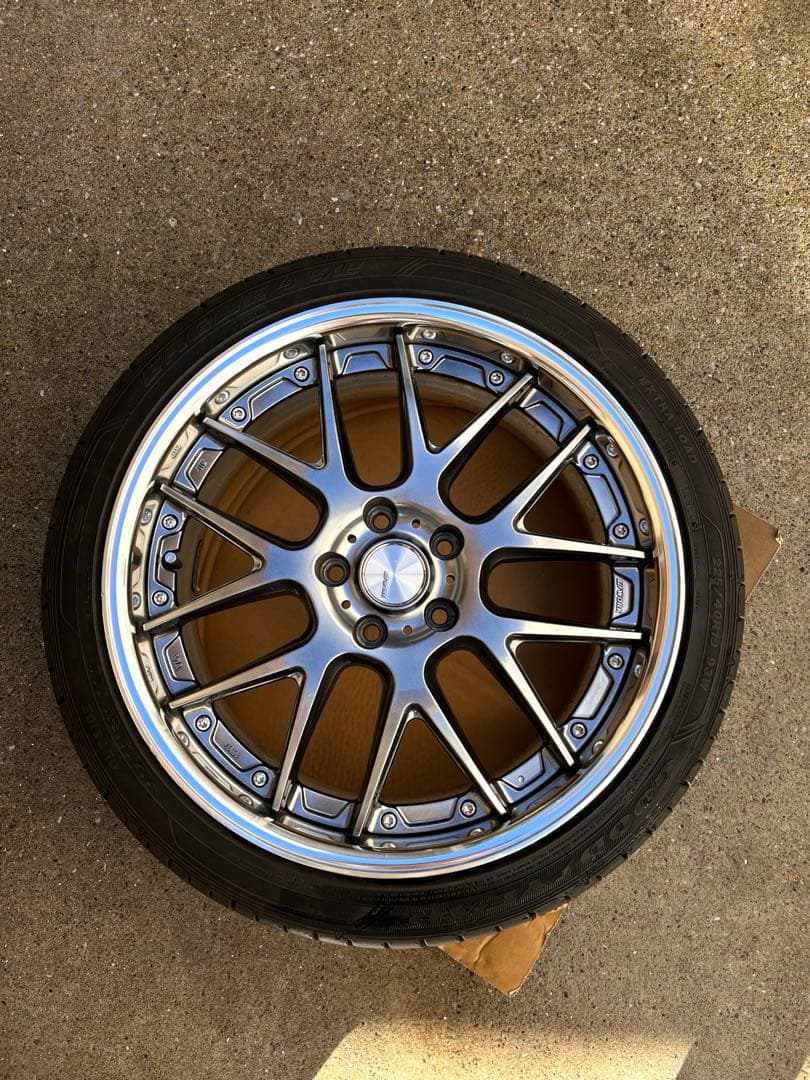 WORK ランベック LM7 19インチ ホイール GOODYEARタイヤ